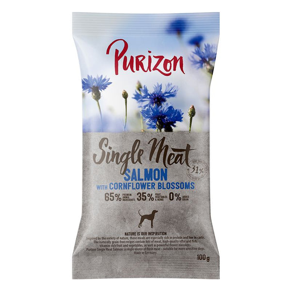 Purizon Single Meat Adult Dog - Grain-Free Salmon with Cornflower Blossoms || Purizon || view 10