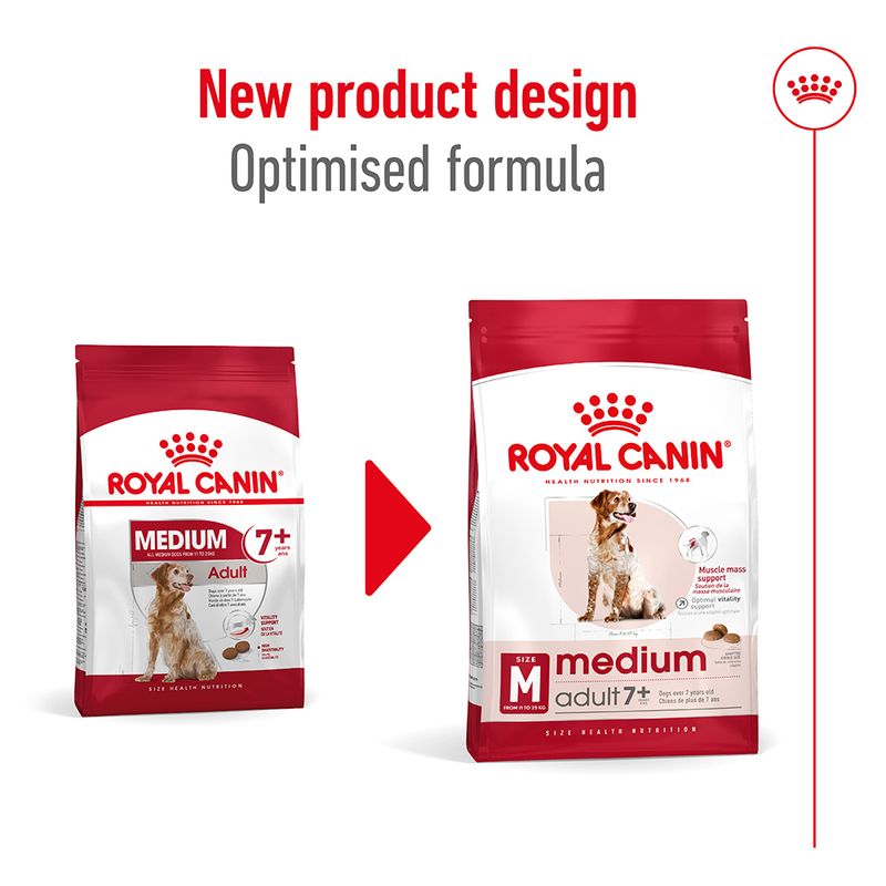 Royal Canin Medium Adult 7+ || Royal Canin Size || view 12