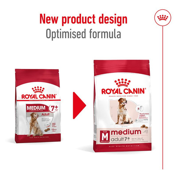 Royal Canin Medium Adult 7+ || Royal Canin Size || view 12