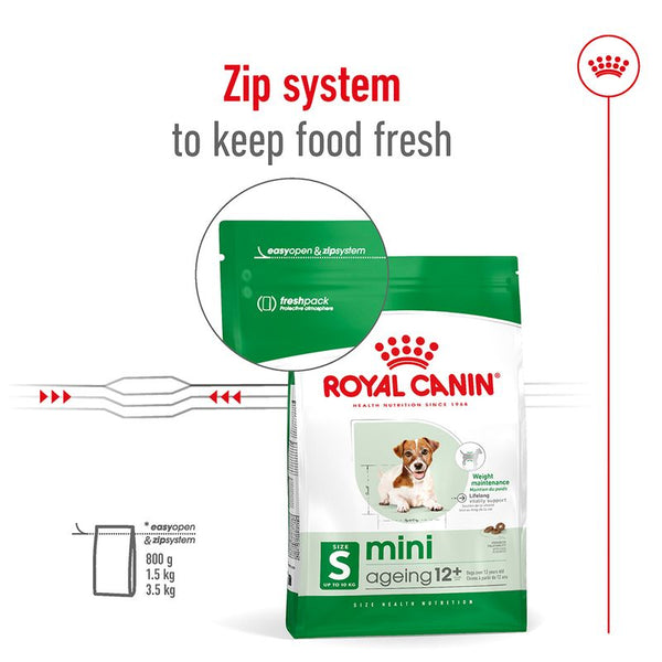 Royal Canin Mini Ageing 12+ || Royal Canin Size || view 13