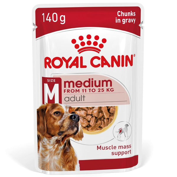 Royal Canin Medium Adult in Gravy || Royal Canin Size || view 1
