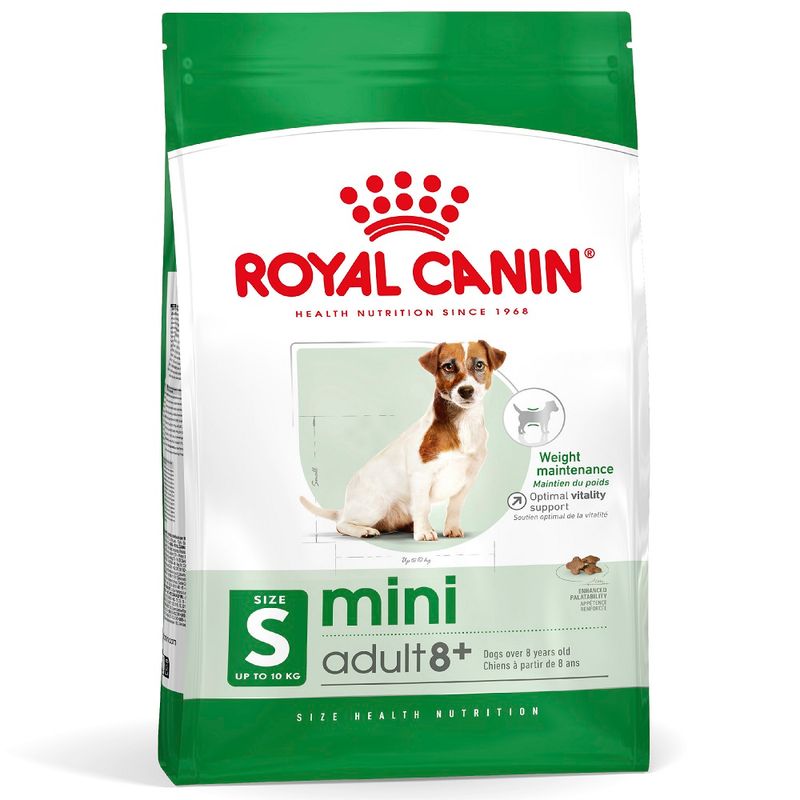 Royal Canin Mini Adult 8+ || Royal Canin Size || view 2