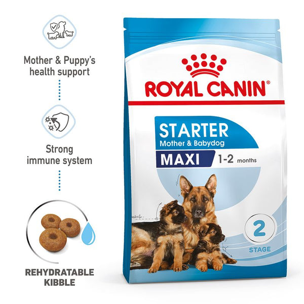 Royal Canin Maxi Starter Mother & Babydog || Royal Canin Size || view 2