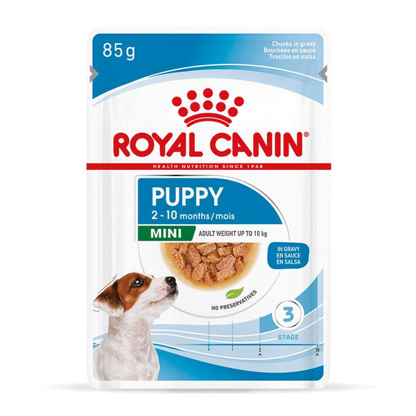 Royal Canin Mini Puppy in Gravy || Royal Canin Size || view 3