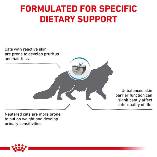 Royal Canin Veterinary Feline Skin & Coat || Royal Canin Veterinary Diet || view 9