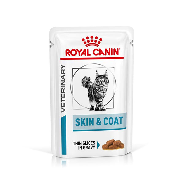 Royal Canin Veterinary Feline Skin & Coat in Gravy || undefined || view 1