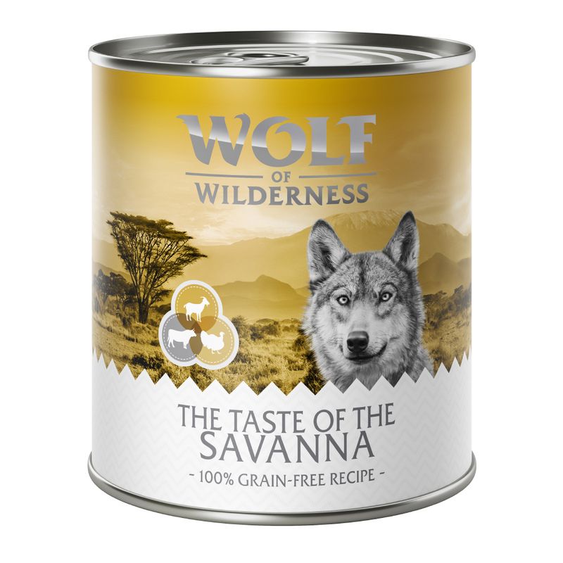 Wolf of Wilderness "The Taste of" Saver Pack 24 x 800g || Wolf of Wilderness || view 3