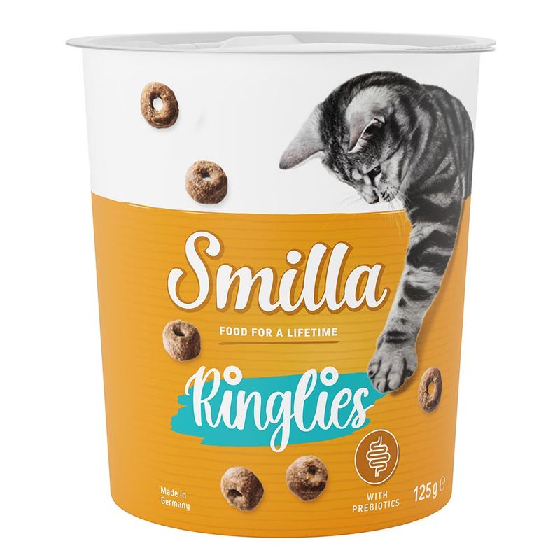 Smilla Ringlies, cat food with prebiotics, Made in Germany, 125g.