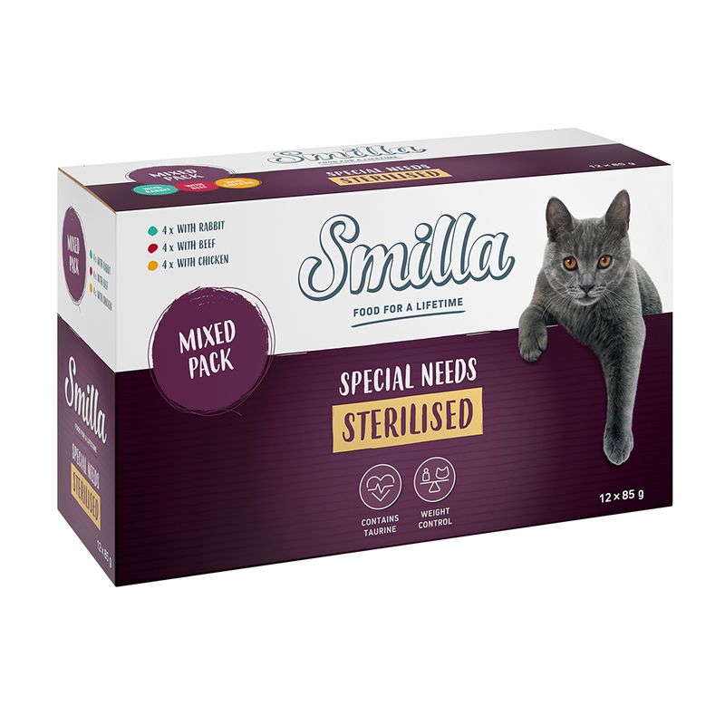 Smilla Adult Sterilised Pouches Mixed Pack || Smilla || view 1