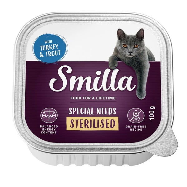 Smilla Adult Sterilised Trays 6 x 100g || Smilla || view 8