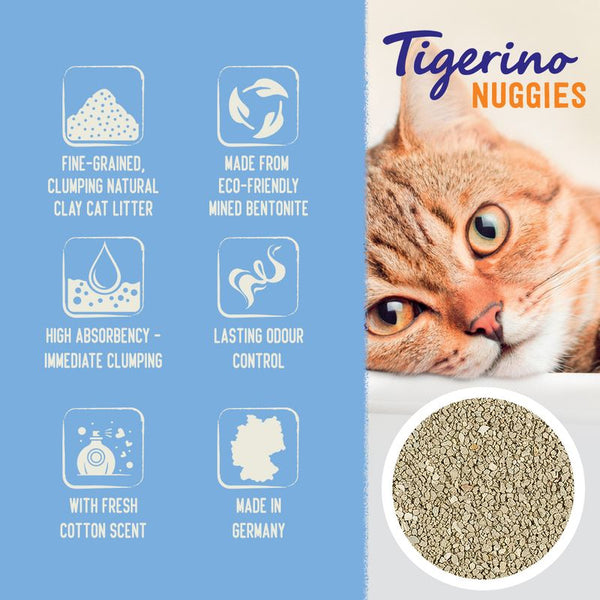Tigerino Nuggies Cat Litter – Cotton Flower Scent || Tigerino || view 2