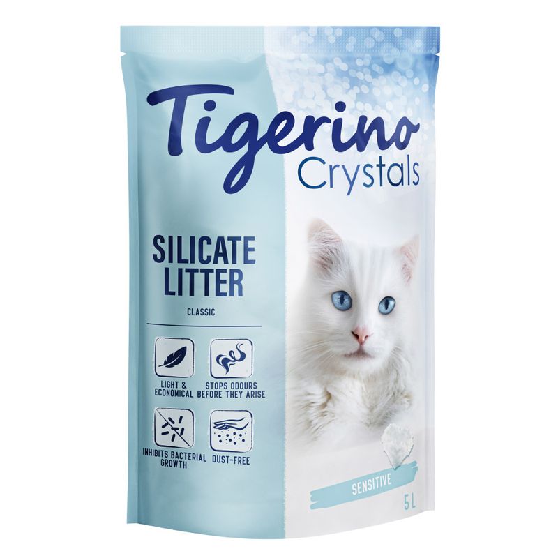 Tigerino Crystals Cat Litter – Classic Sensitive (Unscented) || Tigerino || view 1
