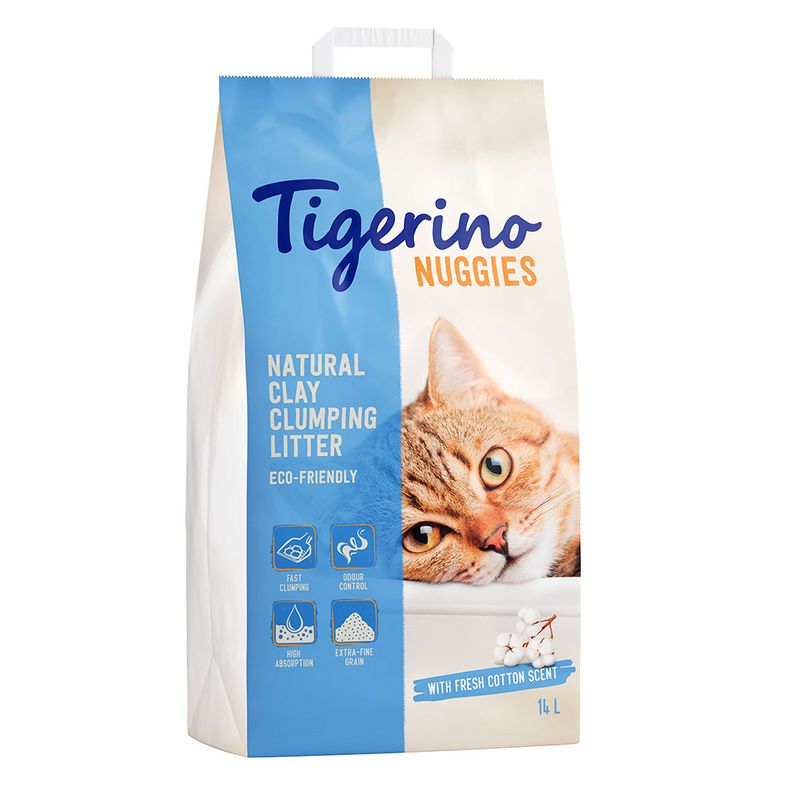 Tigerino Nuggies Cat Litter – Cotton Flower Scent || Tigerino || view 1