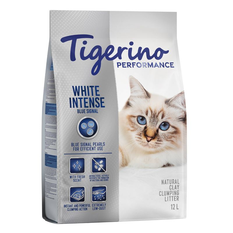 Tigerino Performance White Intense Blue Signal Cat Litter – Fresh Scent || Tigerino || view 1