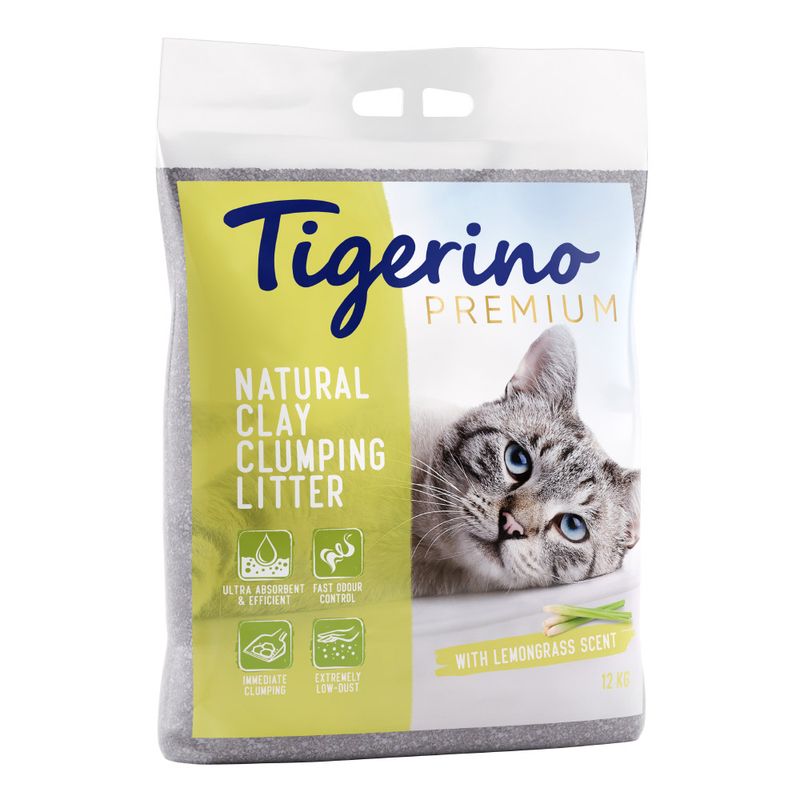 Tigerino Premium Cat Litter – Lemongrass Scent || undefined || view 1