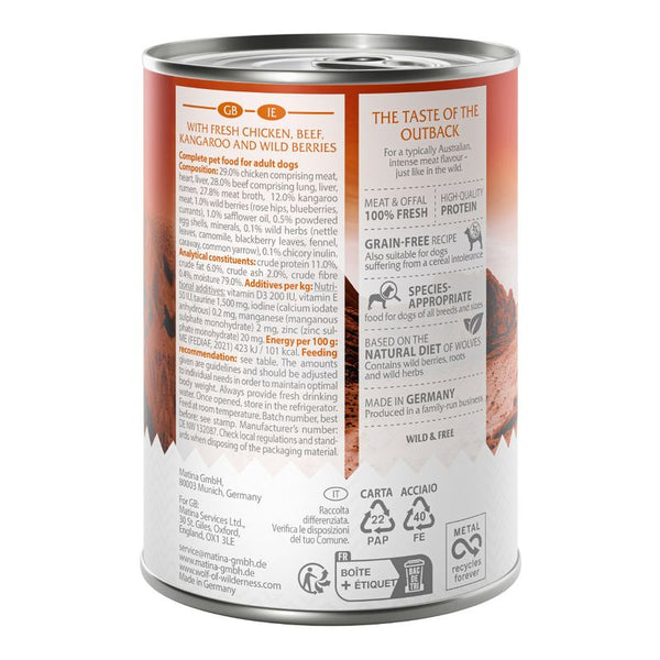 Wolf of Wilderness Adult "The Taste of" 6 x 400g || Wolf of Wilderness || view 9