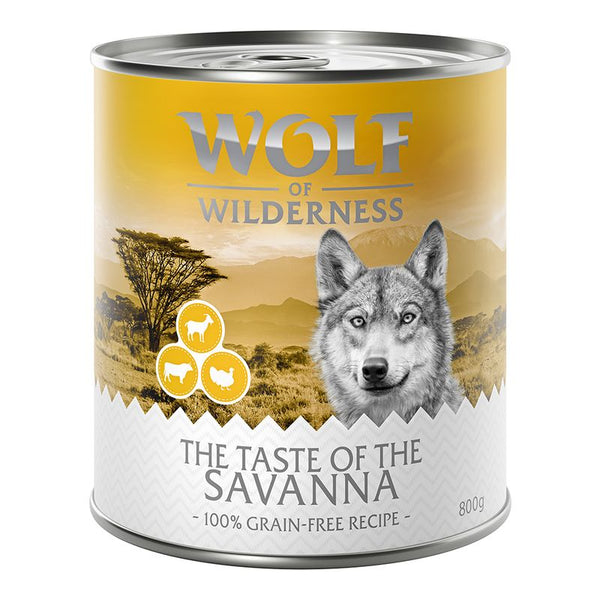 6 x 800g Wolf of Wilderness Wet Dog Food - 10% Off! * || Wolf of Wilderness || view 6