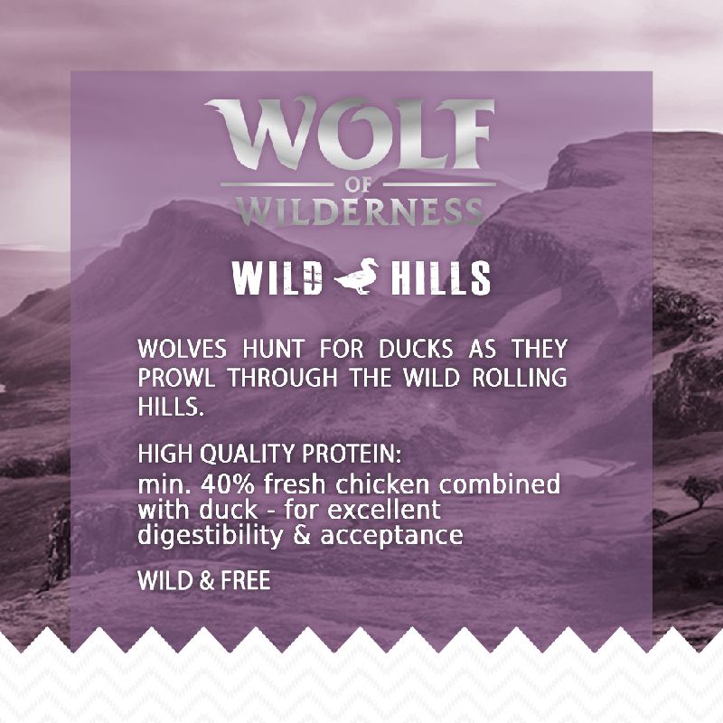 Wolf of Wilderness Adult "Wild Hills" - Duck || Wolf of Wilderness || view 4