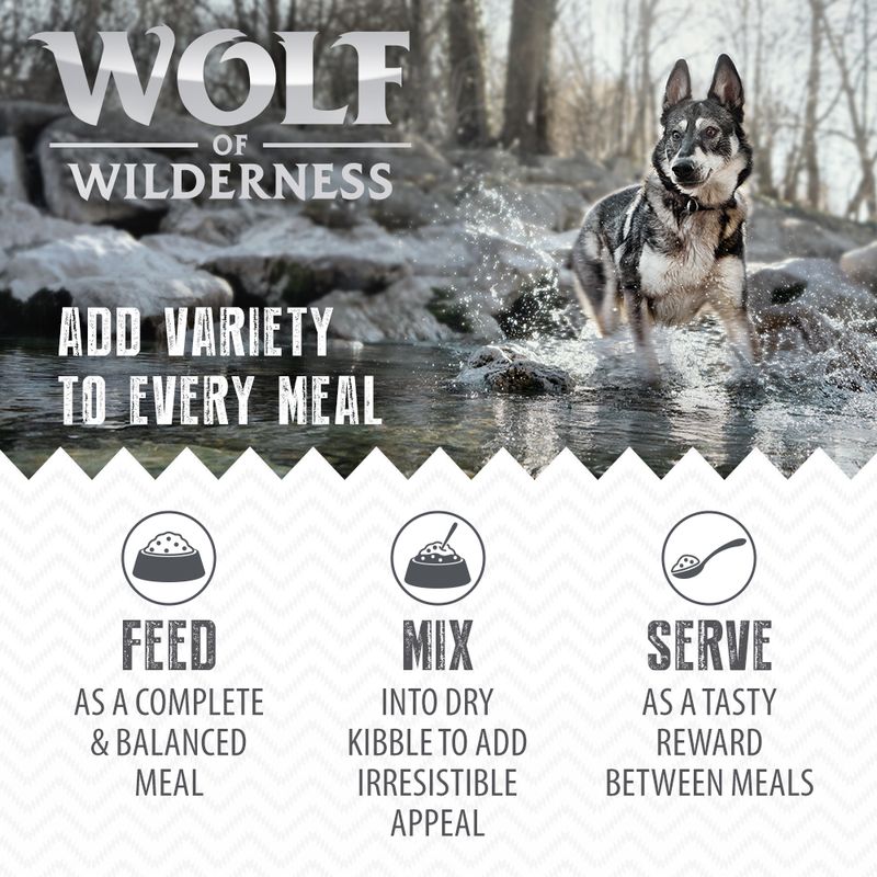 Wolf of Wilderness Junior "Expedition" 6 x 400g || Wolf of Wilderness || view 9