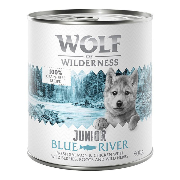 Wolf of Wilderness Junior Duo-Protein Recipe 6 x 800g || Wolf of Wilderness || view 5