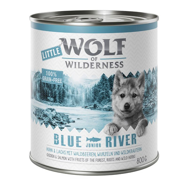 Wolf of Wilderness Junior Duo-Protein Recipe Saver Pack 24 x 800g || Wolf of Wilderness || view 3