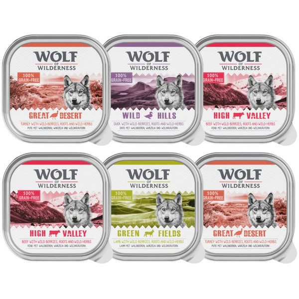 Wolf of Wilderness Classic Adult Trays Mixed Pack || Wolf of Wilderness || view 3