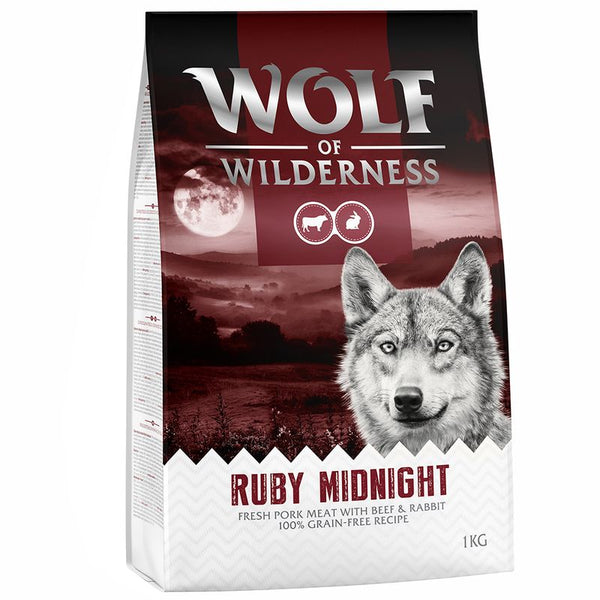 Wolf of Wilderness Adult "Ruby Midnight" – Beef & Rabbit || Wolf of Wilderness || view 1