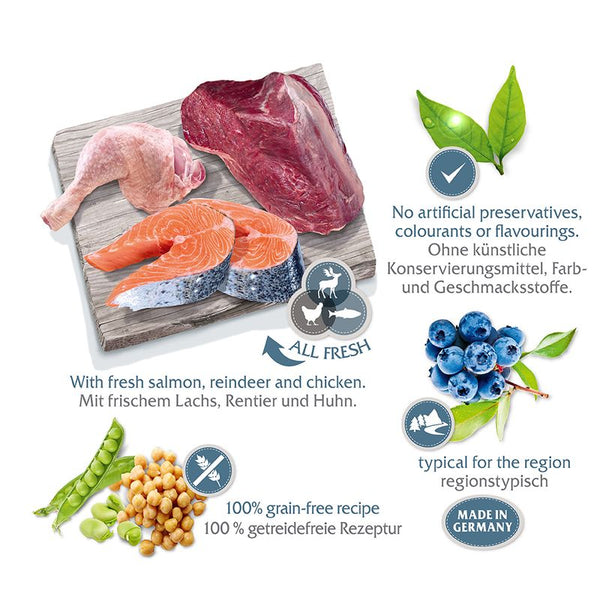 Wolf of Wilderness "Scandinavian Fjords" - with Reindeer, Chicken & Salmon || Wolf of Wilderness || view 5