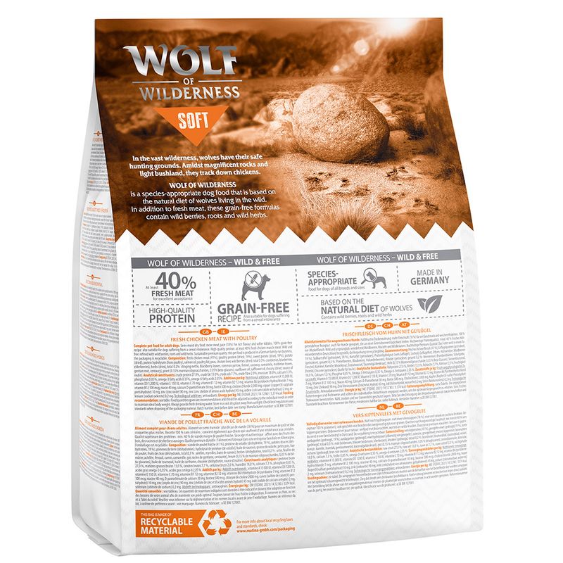 Wolf of Wilderness Soft "Wide Acres" - Chicken || Wolf of Wilderness || view 8